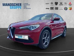 Rotschwarz Gebraucht 2023 Alfa Romeo Stelvio Ti SUV | 33.450 € (Superpreis)