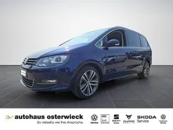 Atlantik blau metallic Gebraucht 2020 VW Sharan Highline Van / Kleinbus | 28.950 € (Teuer)