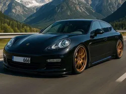 Schwarz Gebraucht 2009 Porsche Panamera Sport Limousine | 28.900 € (Teuer)