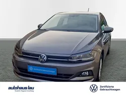 Limestone grey metallic Gebraucht 2021 VW Polo Highline Kleinwagen | 18.390 € (Fairer Preis)
