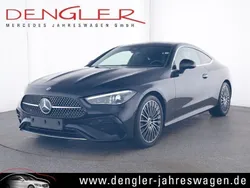 Schwarz Gebraucht 2024 Mercedes CLE200 AMG line Coupé | 52.690 € (Guter Preis)
