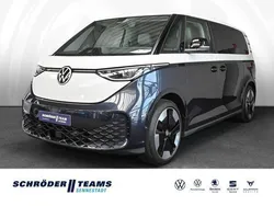 Weiß (candyweiß/ starlight blue metallic) Neu 2025 VW ID. Buzz Goal Van | 76.980 € (Teuer)