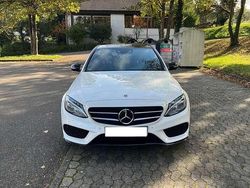 Weiß Gebraucht 2017 Mercedes C400 AMG Limousine | 35.000 € (Teuer)