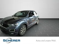 Rauchgrau metallic Gebraucht 2021 VW T-Roc Cabriolet R-line Cabrio | 23.500 € (Fairer Preis)
