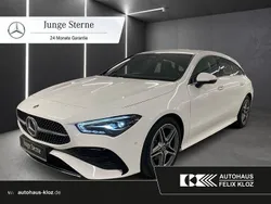 Weiß Gebraucht 2024 Mercedes CLA180 Shooting Brake AMG Kombi | 33.900 € (Teuer)