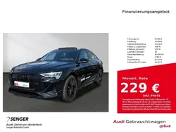 Schwarz Gebraucht 2023 Audi e-tron S-Line SUV | 55.880 € (Fairer Preis)