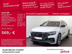 Gletscherweiß metallic Gebraucht 2022 Audi Q8 Ambiente SUV | 70.450 € (Fairer Preis)