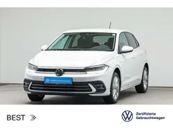 Pure white Gebraucht 2022 VW Polo Style Limousine | 17.849 € (Fairer Preis)