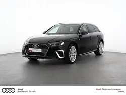Mythosschwarz metallic Gebraucht 2021 Audi A4 S-Line Kombi | 28.480 € (Guter Preis)