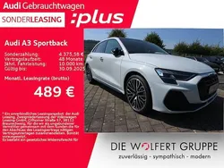Gletscherweiß metallic Gebraucht 2024 Audi A3 S-Line Limousine | 43.379 €