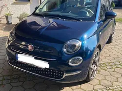 Blau Gebraucht 2016 Fiat 500C Lounge Cabrio | 10.499 € (Teuer)