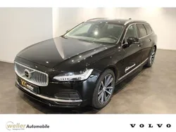 Schwarz Gebraucht 2021 Volvo V90 Inscription Kombi | 27.980 € (Fairer Preis)