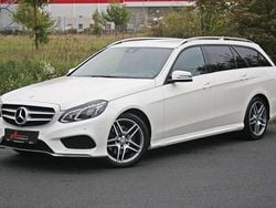 Diamantweiss Gebraucht 2015 Mercedes E250 AMG line Kombi | 21.900 € (Fairer Preis)