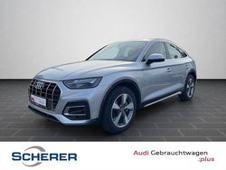 Florettsilber metallic Gebraucht 2021 Audi Q5 Sportback Advanced SUV | 35.500 € (Fairer Preis)