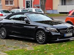 Schwarz Gebraucht 2019 Mercedes C300 AMG Cabrio | 33.000 € (Teuer)