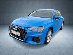 Turboblau Gebraucht 2022 Audi A3 Sportback e-tron S-Line Limousine | 26.390 € (Guter Preis)