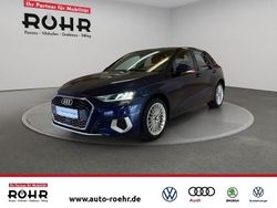 Navarrablau metallic Gebraucht 2024 Audi A3 Sportback Advanced Plus Limousine | 26.900 € (Superpreis)