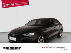 Schwarz (mythosschwarz metallic) Gebraucht 2025 Audi A3 Sportback Advanced Plus Kleinwagen | 32.481 € (Fairer Preis)