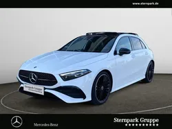 Unilack polarweiß Gebraucht 2023 Mercedes A200 AMG Limousine | 34.950 € (Teuer)