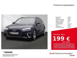 Schwarz Gebraucht 2022 Audi A4 S-Line Kombi | 31.480 € (Guter Preis)