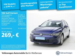 H7 atlantik blue metallic Gebraucht 2023 VW Golf VIII Life Kombi | 22.189 € (Guter Preis)
