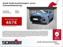 Plasmablau metallic Gebraucht 2025 Audi Q8 e-tron S-Line SUV | 73.440 €
