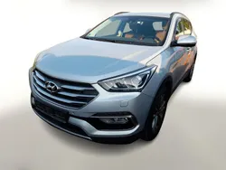 Silber Gebraucht 2017 Hyundai Santa Fe Premium SUV | 21.488 € (Fairer Preis)