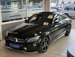 Schwarz Gebraucht 2018 Mercedes C250 AMG line Limousine | 18.990 € (Fairer Preis)