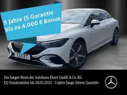 Manufaktur opalithweiß bright Gebraucht 2024 Mercedes EQE300 AMG Limousine | 57.880 € (Teuer)