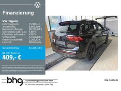 Deep black perleffekt Gebraucht 2022 VW Tiguan R-line SUV | 35.930 € (Guter Preis)