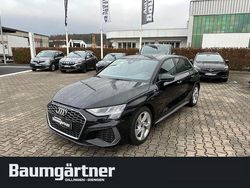 Mythosschwarz metallic Gebraucht 2024 Audi A3 S-Line Limousine | 28.480 € (Fairer Preis)