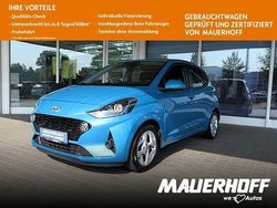 Blue metallic Gebraucht 2021 Hyundai i10 Edition 30 Kleinwagen | 11.990 € (Fairer Preis)