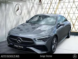Metalliclack mountaingrau Gebraucht 2024 Mercedes CLA200 Advanced Plus Coupé | 34.879 € (Guter Preis)