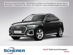Mythosschwarz metallic (metallic) Gebraucht 2025 Audi Q5 Sportback Ambiente SUV | 48.950 € (Guter Preis)