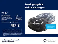 Grenadillschwarz metallic Gebraucht 2024 VW ID.7 Pro Limousine | 47.930 € (Fairer Preis)