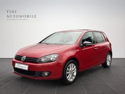Amaryllisrot Gebraucht 2011 VW Golf VI Style Limousine | 7.700 € (Fairer Preis)