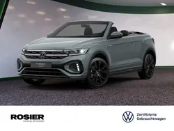 Blau / petroleum blue (metallic) Gebraucht 2024 VW T-Roc Cabriolet R-line Cabrio | 34.990 € (Fairer Preis)