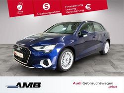 Blau Gebraucht 2024 Audi A3 Sportback Advanced Plus Limousine | 26.780 € (Superpreis)