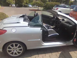 Silber Gebraucht 2003 Peugeot 206 CC Platinum Cabrio | 999 € (Superpreis)