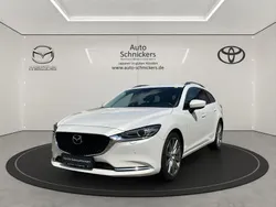 Weiss Gebraucht 2024 Mazda 6 Exclusive-Line Kombi | 26.740 € (Fairer Preis)