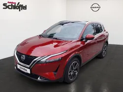 Fuji sunset red metallic Gebraucht 2022 Nissan Qashqai Tekna+ SUV | 27.990 € (Fairer Preis)