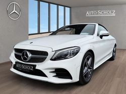 Weiß Gebraucht 2018 Mercedes C180 AMG Cabrio | 25.412 € (Fairer Preis)
