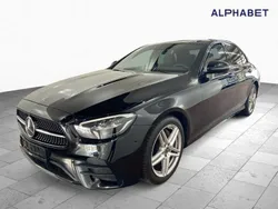 Schwarz Gebraucht 2021 Mercedes E220 AMG line Limousine | 34.690 € (Fairer Preis)