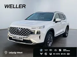 Glacier white Gebraucht 2021 Hyundai Santa Fe Prime SUV | 32.990 € (Fairer Preis)