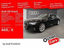 Mythosschwarz metallic Gebraucht 2021 Audi A6 Design Kombi | 37.550 € (Superpreis)