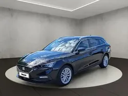 Midnight schwarz metallic Gebraucht 2023 Seat Leon XCELLENCE Kombi | 23.480 € (Fairer Preis)