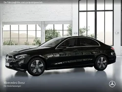 Schwarz Gebraucht 2024 Mercedes C200 Advanced Limousine | 38.890 € (Fairer Preis)