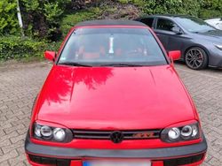 Rot Gebraucht 1995 VW Golf Cabriolet Cabrio | 3.000 €