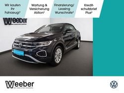 Deep black perleffekt (metallic) Gebraucht 2024 VW T-Roc Cabriolet Style Cabrio | 24.790 € (Guter Preis)