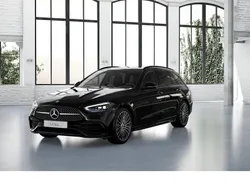 Schwarz Gebraucht 2024 Mercedes C300 AMG Limousine | 46.990 € (Fairer Preis)